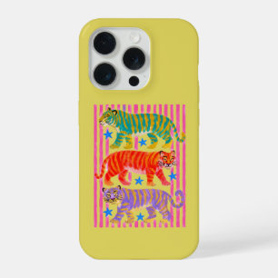 regenboog tijger dromen iPhone 15 pro hoesje