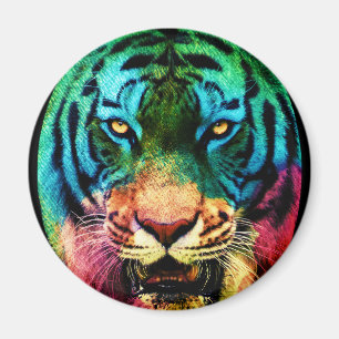 Regenboog Tijger Magneet
