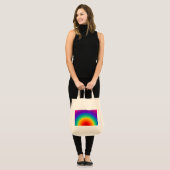 Regenboog Tote Bag (Voorkant (model))