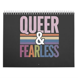 Regenboog trots & onbevreesde LGBT Pride Maand Bon Kalender