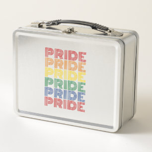 Regenboog trots retro typografie vector ontwerp_1