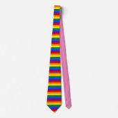 Regenboog trots stropdas (Voorkant)