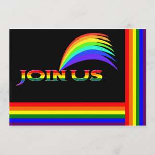 Regenboog Uitnodigingen