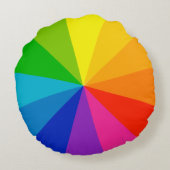Regenboog uitstralen rond kussen (Achterkant)