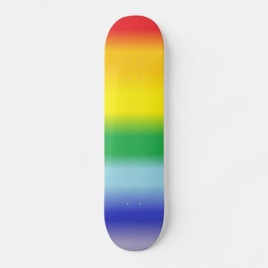 Regenboog v1 skateboard (Voorkant)