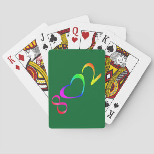 Regenboog van de Gay Pride Pokerkaarten