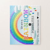 Regenboog van de mogelijkheden legpuzzel (Verticaal)