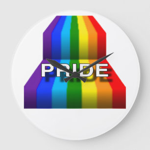 REGENBOOG VAN DE PROUD #2 GROTE KLOK