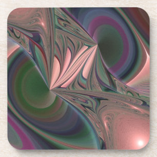 Regenboog van de zwaartekrachtset van kurkOnderzet Drankjes Onderzetter