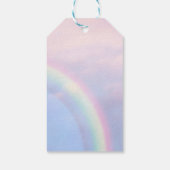 Regenboog van hoop - pastel, bruiloft dank u Favor Cadeaulabel (Achterkant)