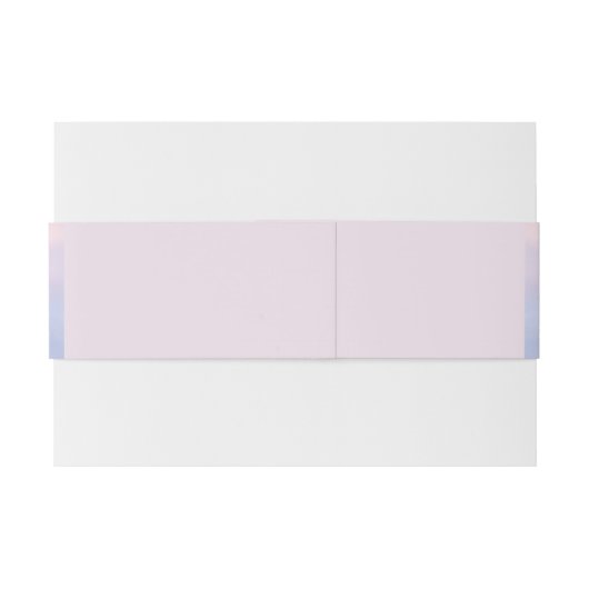 Regenboog van hoop - pastel, bruiloft uitnodigingen wikkel (Achterkant Voorbeeld)