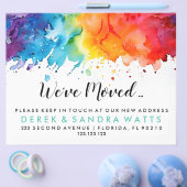 regenboog van kleur Verander van adres dat we hebb Flyer (Enkel)