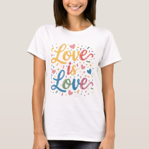 "Regenboog van liefde" T-shirt