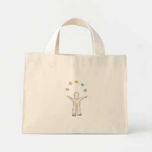 Regenboog van sterren - Bag Mini Tote Bag
