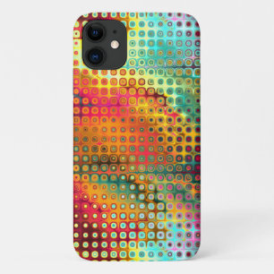 Regenboog van Stippen smelten iPhone 11 Hoesje