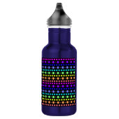 Regenboog van Stippen Waterfles (Rechts)