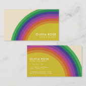 regenboog visitekaartje (Voorkant / Achterkant)