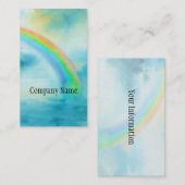 Regenboog Visitekaartje (Voorkant / Achterkant)