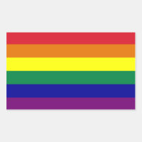 Regenboog Vlag Sticker