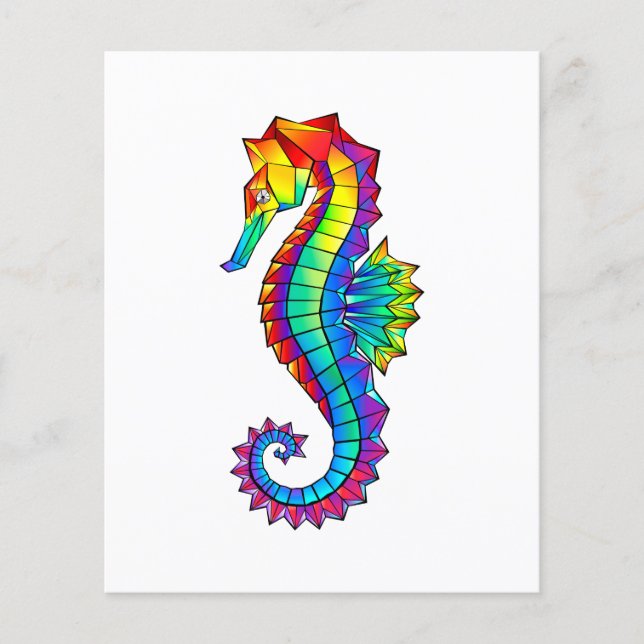 Regenboog Vlakke Zeepaard (Voorkant)