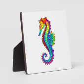 Regenboog Vlakke Zeepaard Fotoplaat (Voorkant)