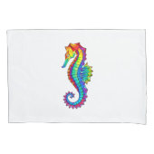 Regenboog Vlakke Zeepaard Kussensloop (Voorkant)