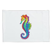 Regenboog Vlakke Zeepaard Kussensloop (Achterkant-Rechts)