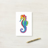Regenboog Vlakke Zeepaard Post-it® Notes (Op bureau)