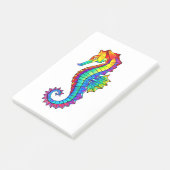 Regenboog Vlakke Zeepaard Post-it® Notes (Schuin)