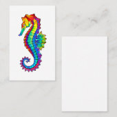 Regenboog Vlakke Zeepaard Visitekaartje (Voorkant / Achterkant)