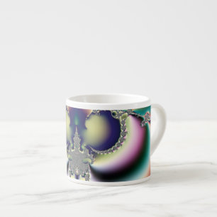 Regenboog Vlinder Espresso Kop