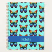 Regenboog Vlinders Planner (Voorkant)
