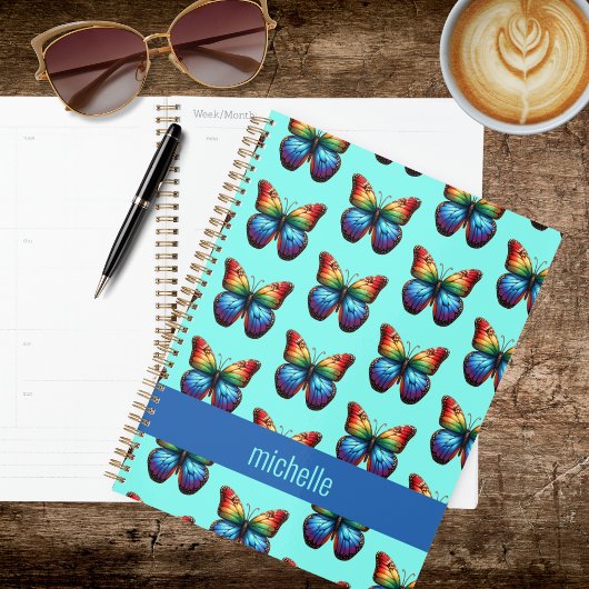 Regenboog Vlinders Planner