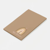 Regenboog Vlinders Script Docenten Naam    Post-it® Notes (Schuin)
