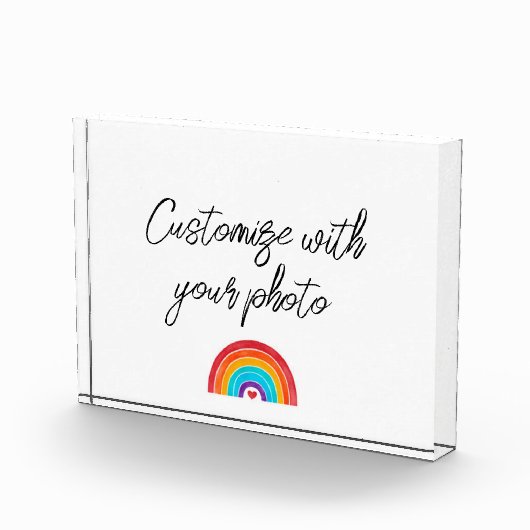 Regenboog - Voeg uw eigen foto toe (Rechts)