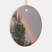 Regenboog voor Kerstmis Keramisch Ornament (Rechts)