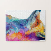 Regenboog vos legpuzzel (Horizontaal)