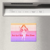 Regenboog vriendin magneet (Insitu (Vaatwasser))