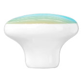 Regenboog" w/naam keramische knop (Zijkant)