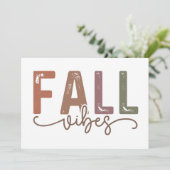 Regenboog Waterval Vibes Kaart (Staand voorkant)