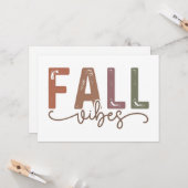 Regenboog Waterval Vibes Kaart (Voorkant / Achterkant in situ)