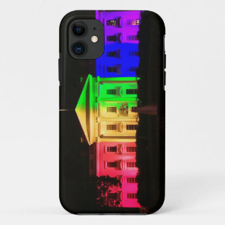 Regenboog Witte Huis iPhone 11 Hoesje