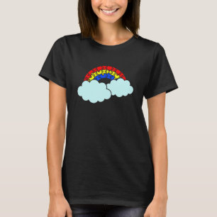 Regenboog Wolken Autisme Bewustzijn Maand Asd Ste T-shirt