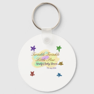 Regenboog wolken twinkelen Twinkle Little Star bab Sleutelhanger