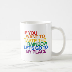 REGENBOOG WOORDEN KOFFIEMOK