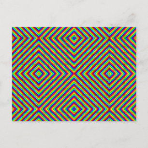 Regenboog X - Ansichtkaart Briefkaart