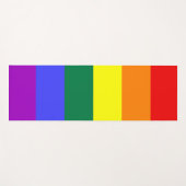 Regenboog Yogamat (Voorkant (horizontaal))