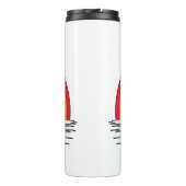 regenboog Zee monster Thermosbeker (Achterkant)