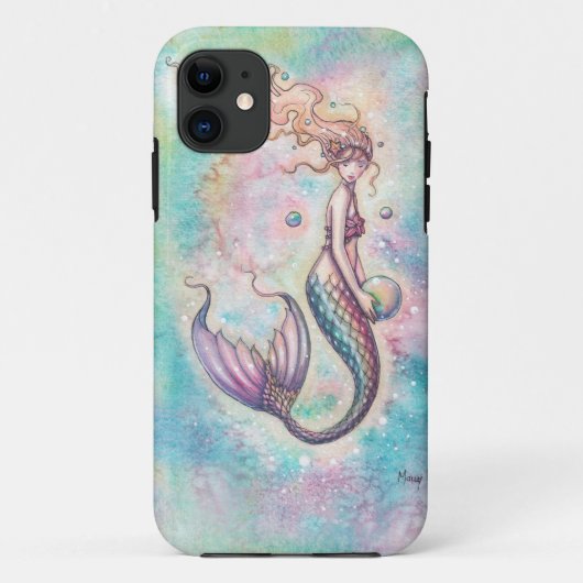 Regenboog Zeemeermin Fantasie Kunst Case-Mate iPhone Case (Achterkant)