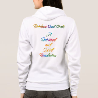 Regenboog Ziel Cirkel Hoodie